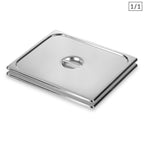 SOGA 2X Gastronorm GN Pan Lid Full Size 1/1 Stainless Steel Tray Top Cover $ 64.50