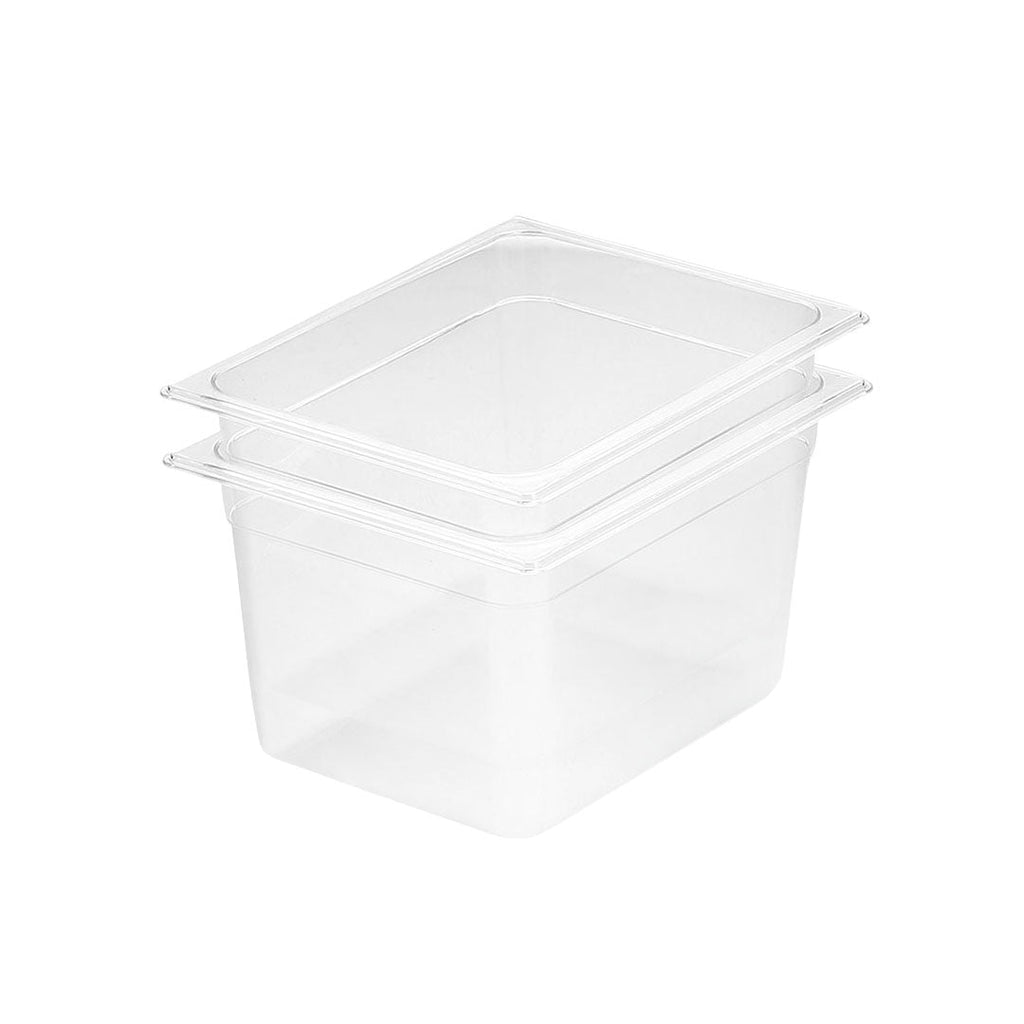 SOGA 200mm Clear Gastronorm GN Pan 1/2 Food Tray Storage Bundle of 2 $ 64.90