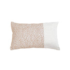  Beige and white rectangle cushion