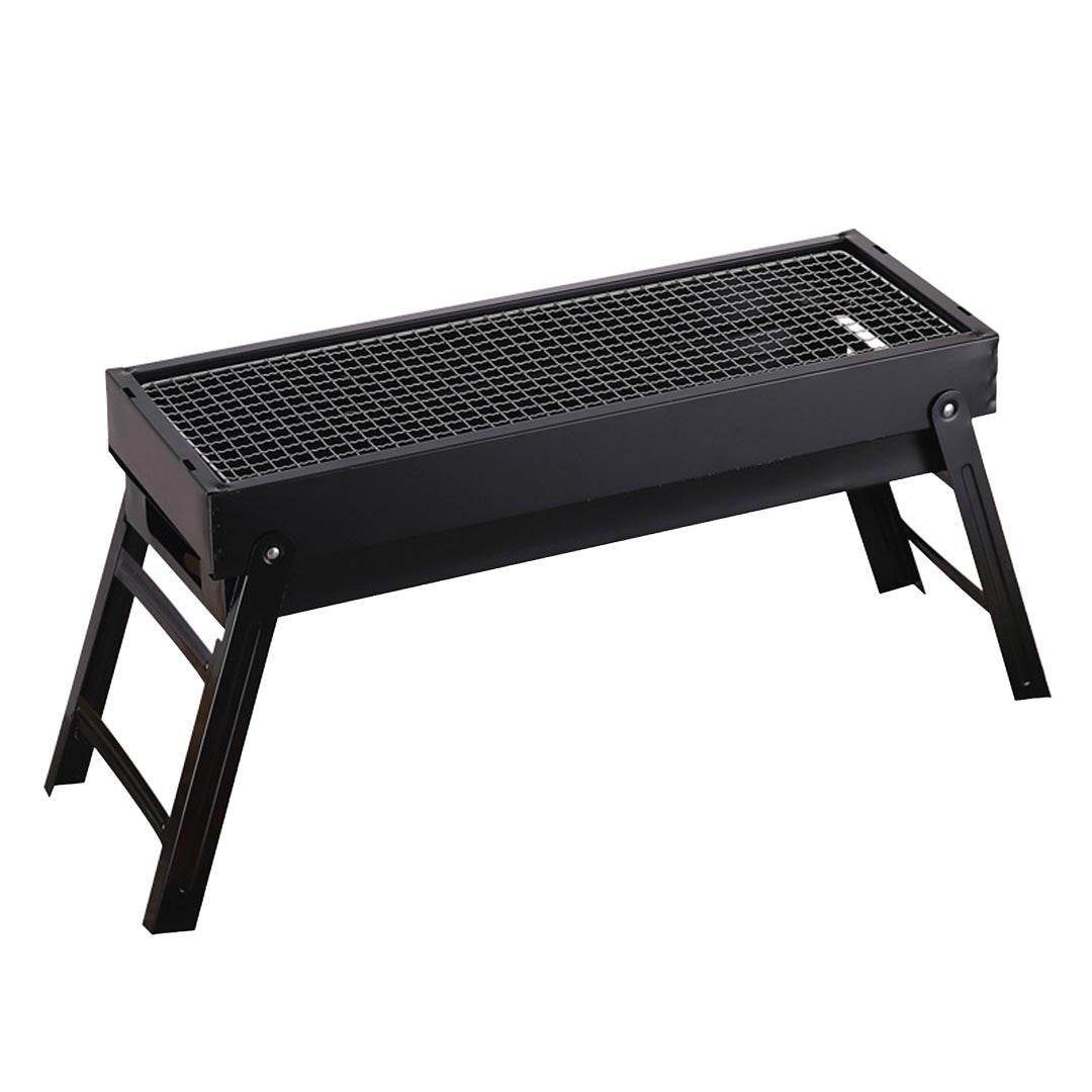 SOGA 60cm Portable Folding Thick Box-Type Charcoal Grill for Outdoor BBQ Camping $ 55.50