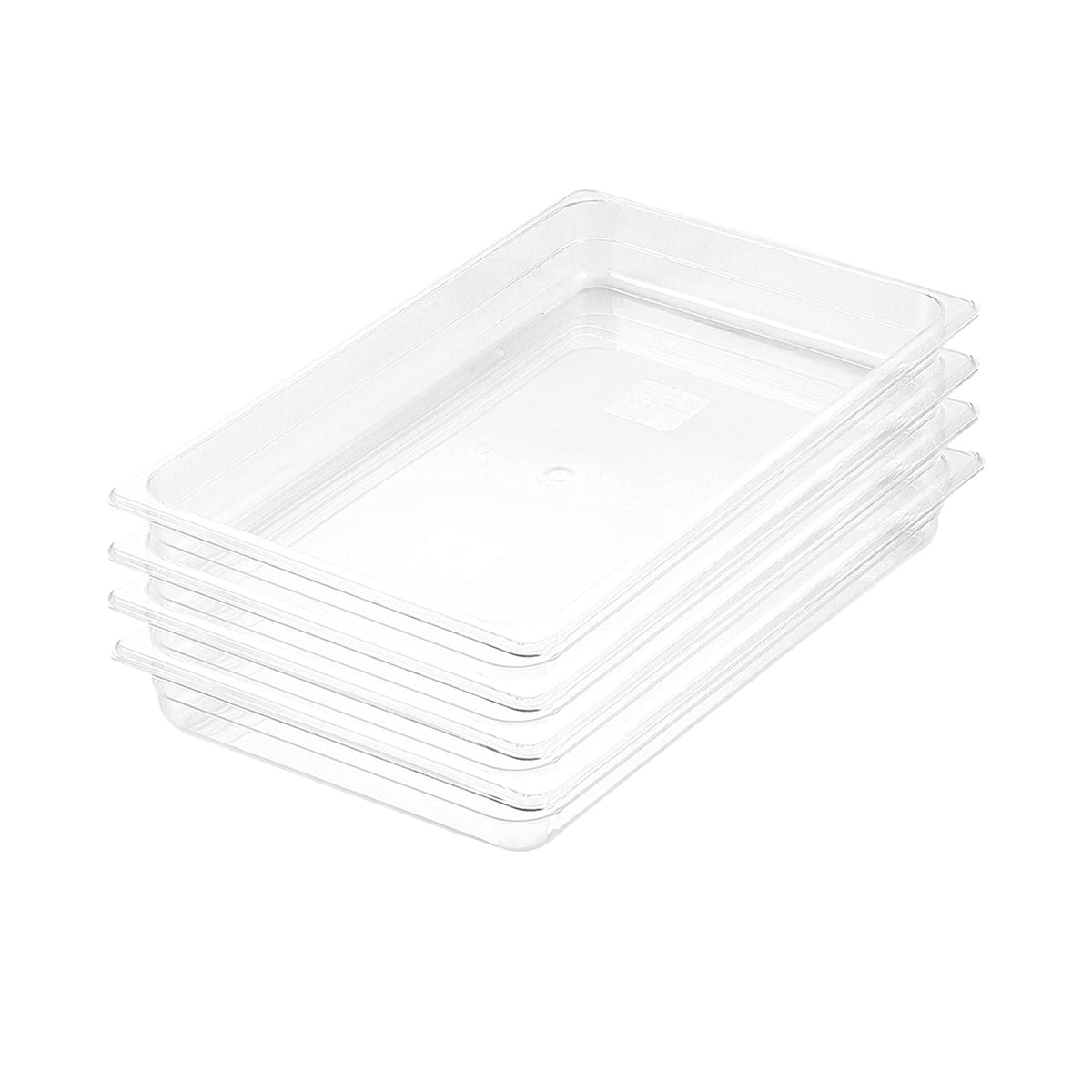 SOGA 65mm Clear Gastronorm GN Pan 1/1 Food Tray Storage Bundle of 4 $ 168.90
