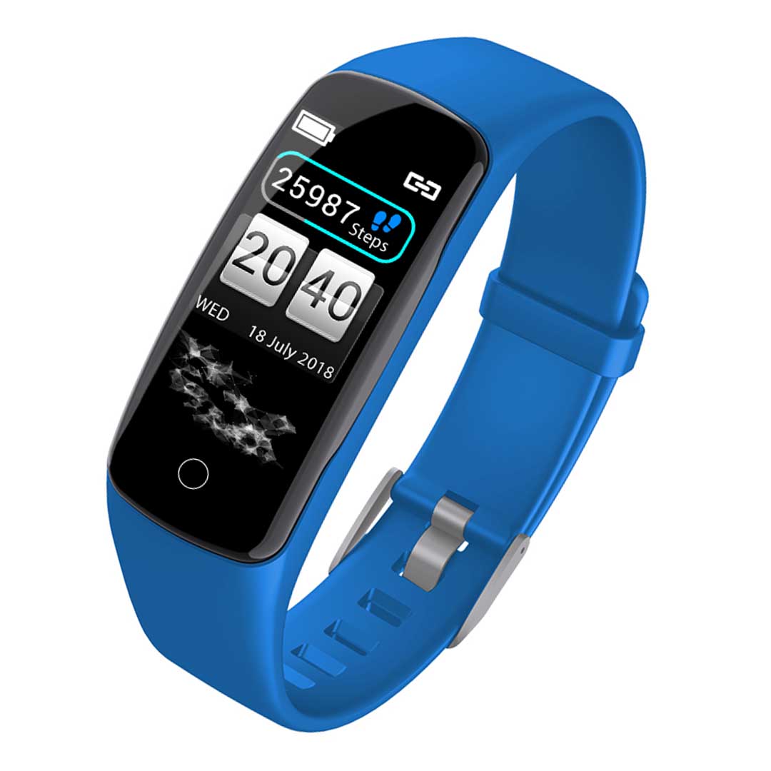 SOGA Sport Monitor Wrist Touch Fitness Tracker Smart Watch Blue $ 66.90