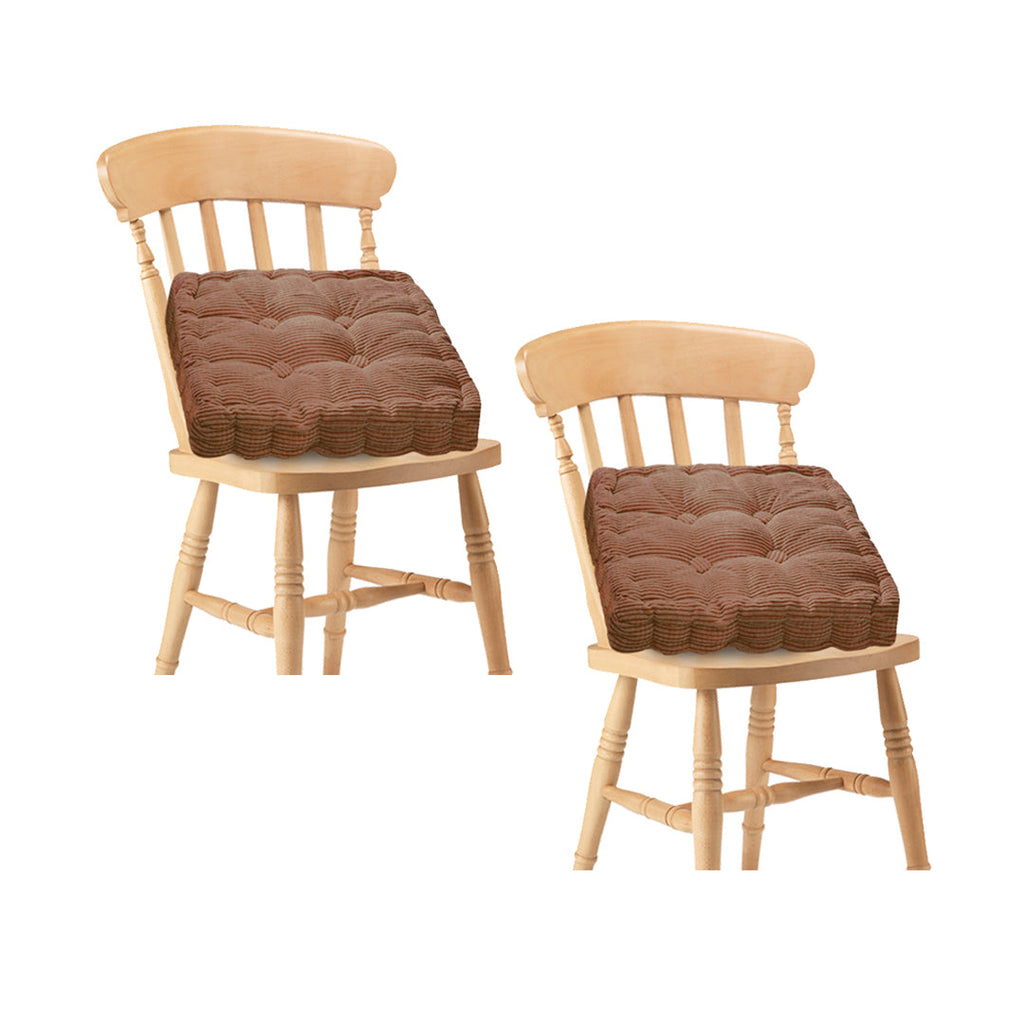 SOGA 2X Coffee Square Cushion Soft Leaning Plush Backrest Throw Seat Pillow Home Office Decor $ 60.90