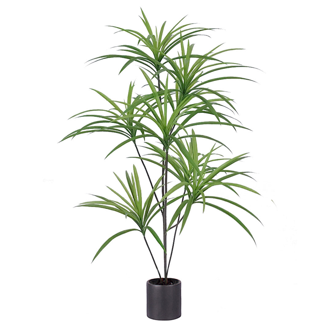SOGA 120cm Artificial Natural Green Dracaena Dragon Tree Fake Tropical Indoor Plant Home Office Decor $ 88.90