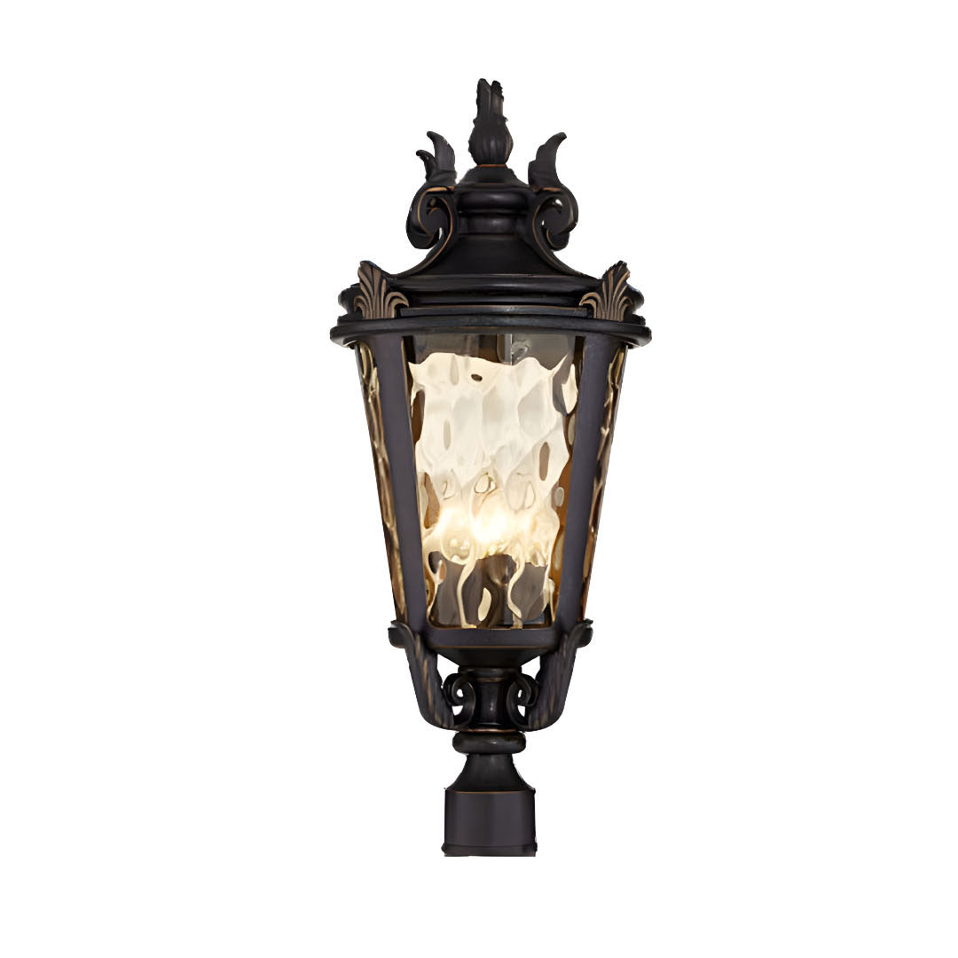 Vintage Lantern 63.5cm Outdoor Post Lantern Light Classic Charm Elegant Patio Antique Inspired Outdoor Lighting $ 583.50