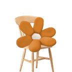 SOGA Coffee Daisy Flower Shape Cushion Soft Leaning Bedside Pad Floor Plush Pillow Home Decor $ 71.50