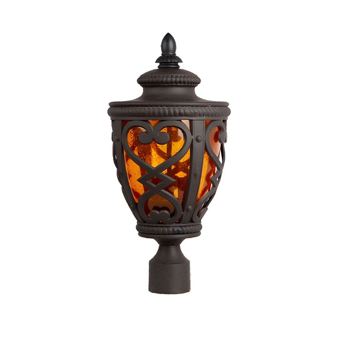 Vintage Lamp 50.8cm Elegant Post Light with Aluminum and Glass Lantern Classic Outdoor Lighting $ 505.50