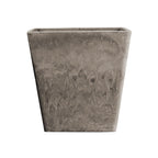 SOGA 27cm Sand Grey Square Resin Plant Flower Pot in Cement Pattern Planter Cachepot for Indoor Home Office $ 49.90