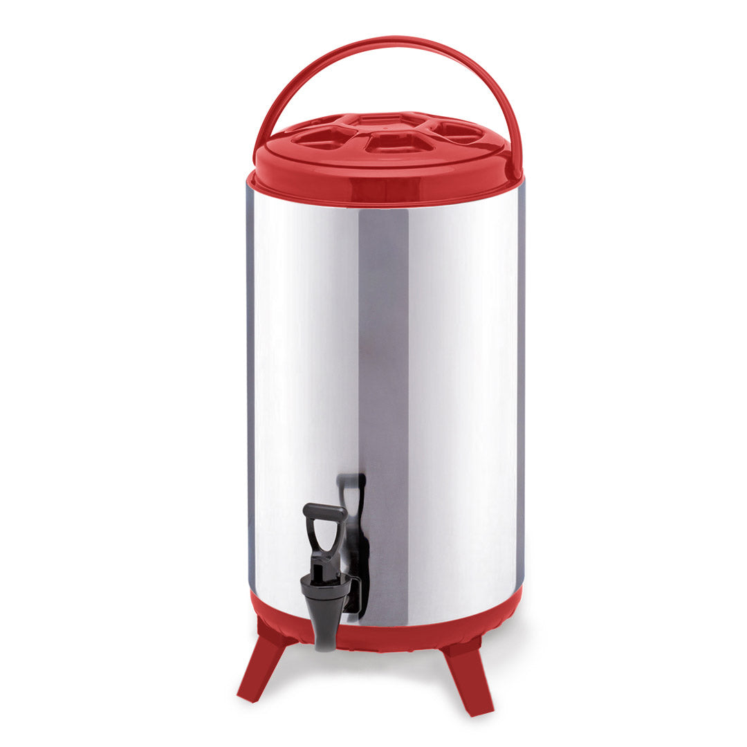 SOGA 12L Portable Insulated Cold/Heat Coffee Tea Beer Barrel Brew Pot With Dispenser $ 77.90