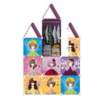 SOGA 10 Cubes DIY Princess Design Portable Wardrobe Divide-Grid Modular Storage Organiser Foldable Closet $ 132.50