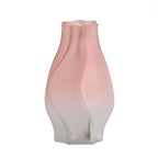 SOGA 25cm Pink Glass Vase Art Blown Hand Flower Tall Vintage Art Vases $ 46.90