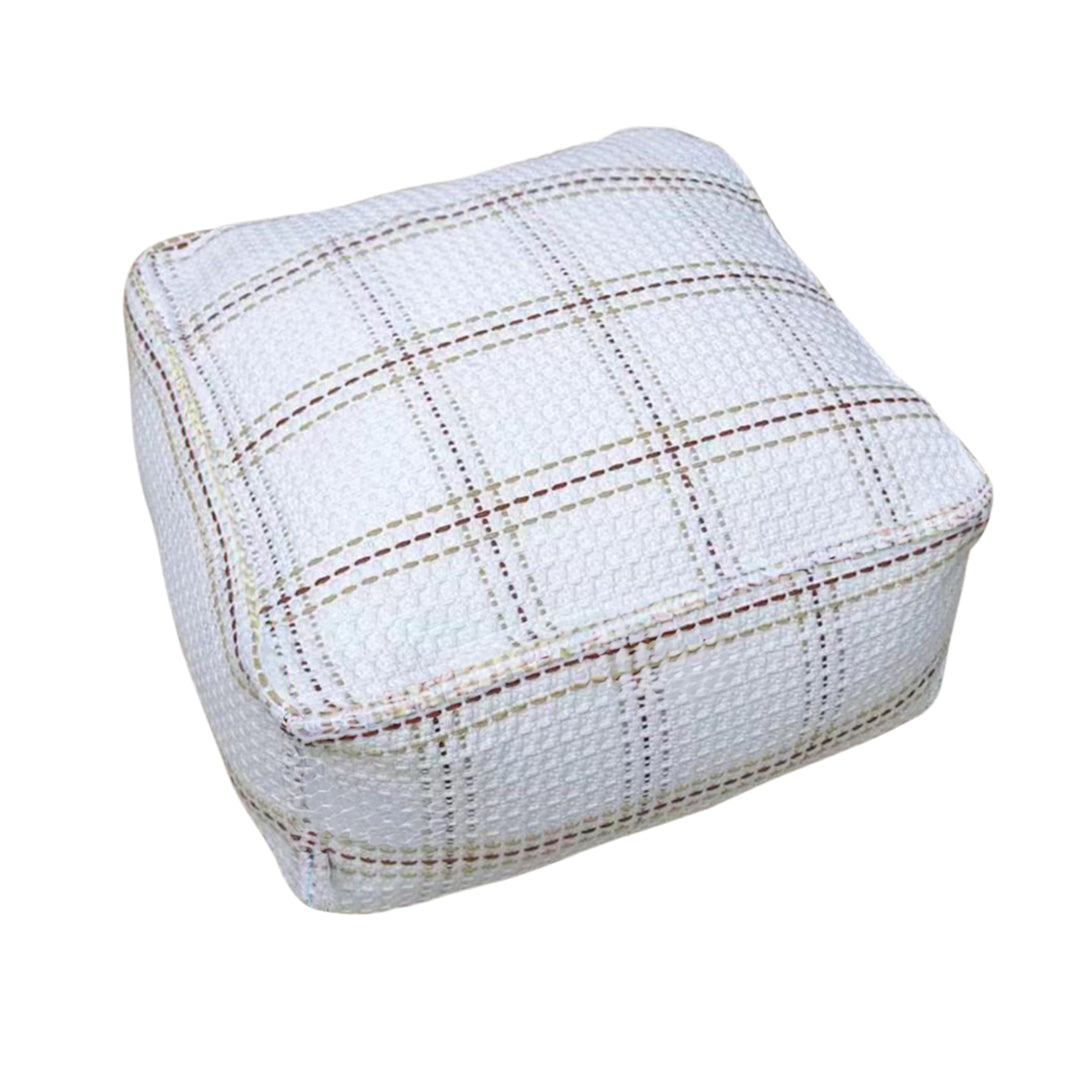 SOGA 40cm Pouffe Soft Polyester Cotton Pillow with EPP Particle Insert Home Decor