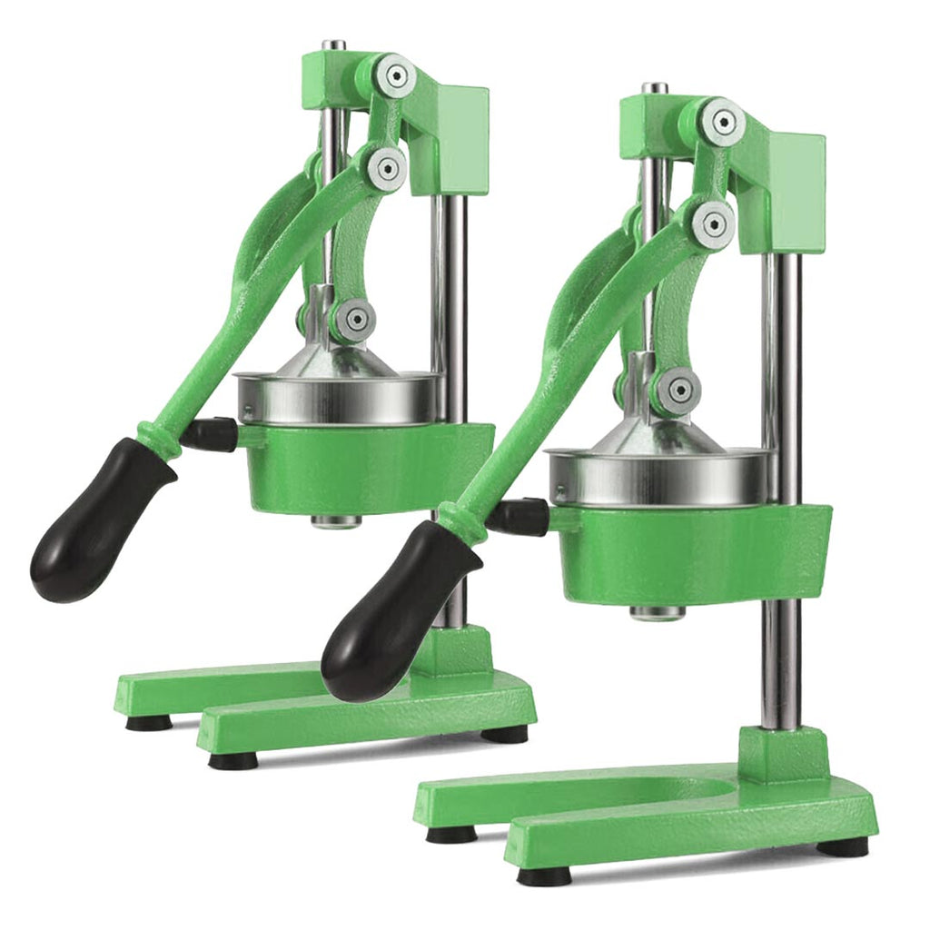 SOGA 2X Commercial Manual Juicer Hand Press Juice Extractor Squeezer Orange Citrus Green $ 215.50