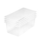 SOGA 200mm Clear Gastronorm GN Pan 1/1 Food Tray Storage Bundle of 4 $ 192.50