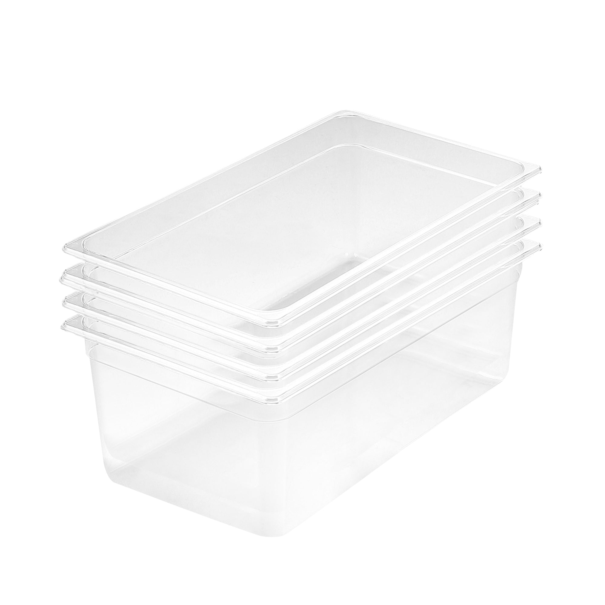 SOGA 200mm Clear Gastronorm GN Pan 1/1 Food Tray Storage Bundle of 4 $ 192.50