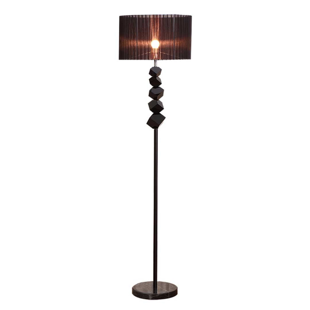 SOGA Floor Lamp Metal Base Standing Light with Dark Shade Tall Lamp $ 333.50