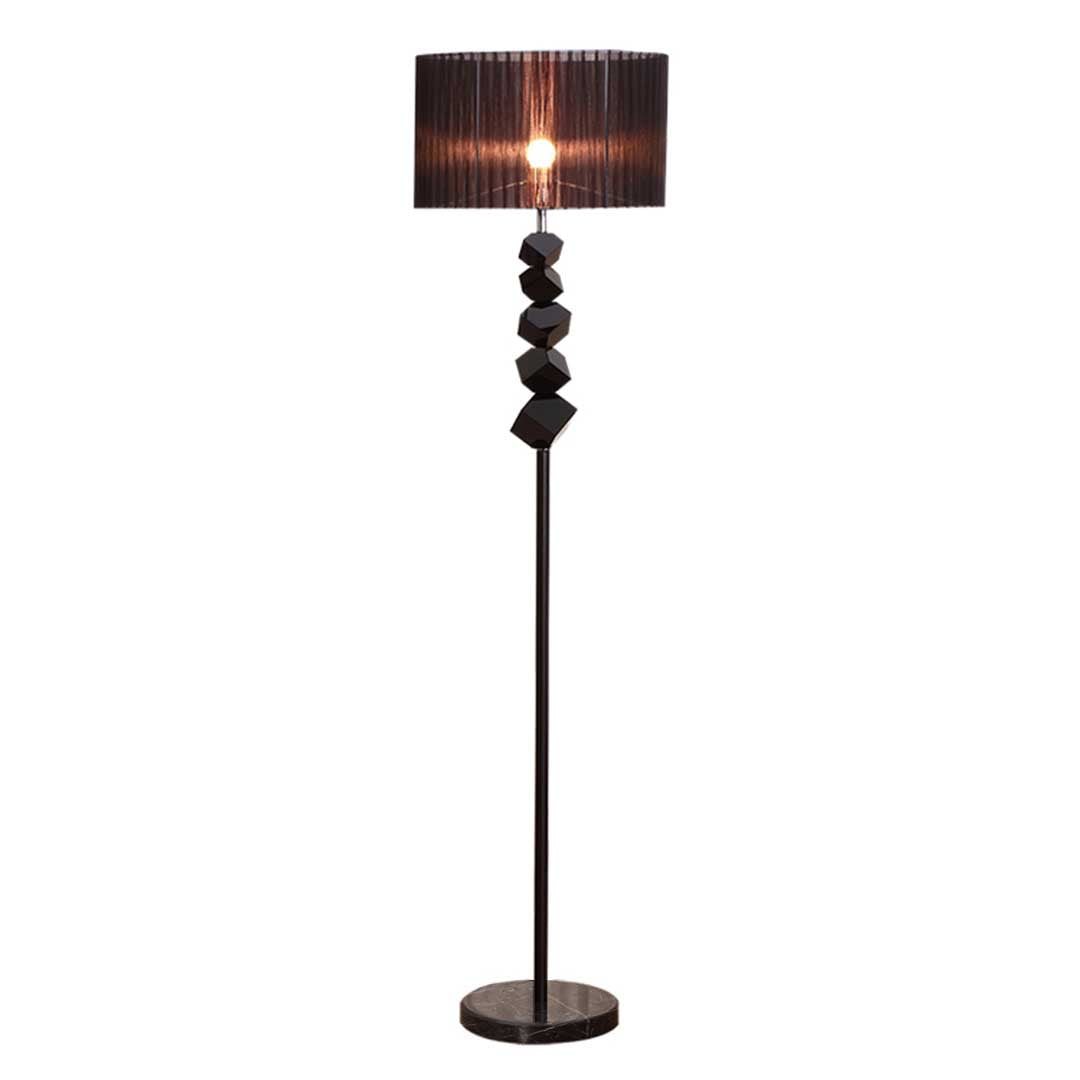 SOGA Floor Lamp Metal Base Standing Light with Dark Shade Tall Lamp $ 333.50