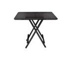 SOGA Black Portable Table Foldable Multifunctional Furniture Home Decor $ 53.50
