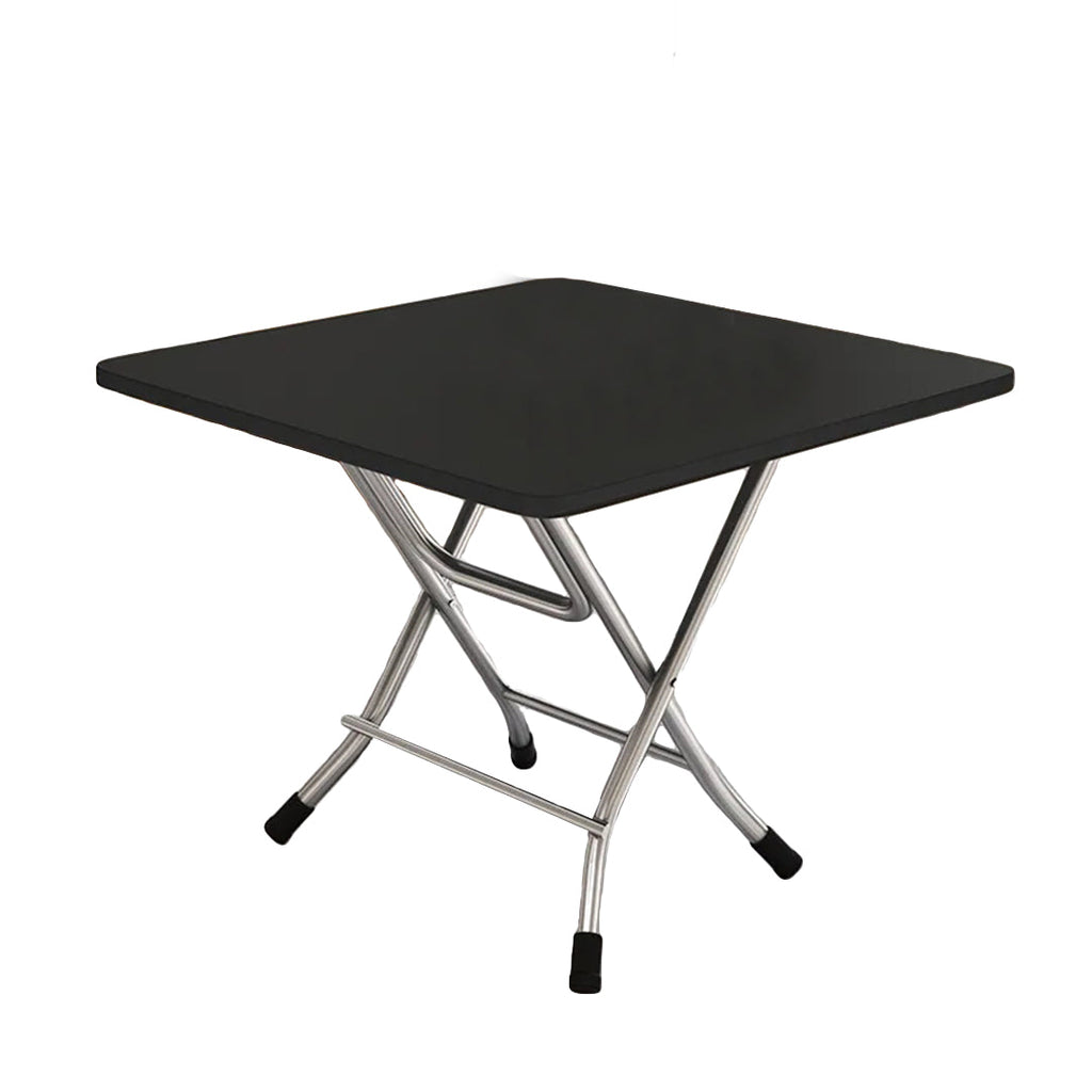 SOGA Black Portable Square Table Standing Legs Foldable Furniture Home Decor $ 53.50