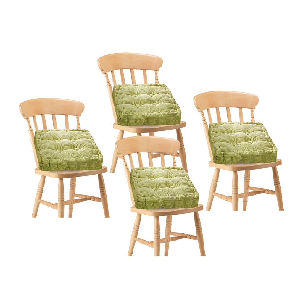 SOGA 4X Green Square Cushion Soft Leaning Plush Backrest Throw Seat Pillow Home Office Sofa Decor $ 118.50