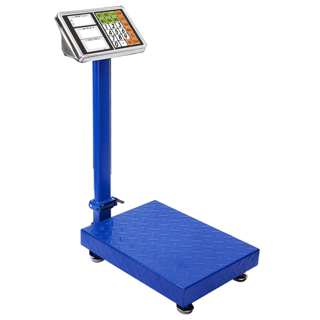 SOGA 300kg Electronic Digital Platform Scale Computing Shop Postal Weight Blue $ 122.50