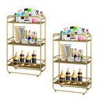 SOGA 2X 3 Tier Rectangular Bathroom Shelf Multifunctional Storage Display Rack Organiser $ 474.50