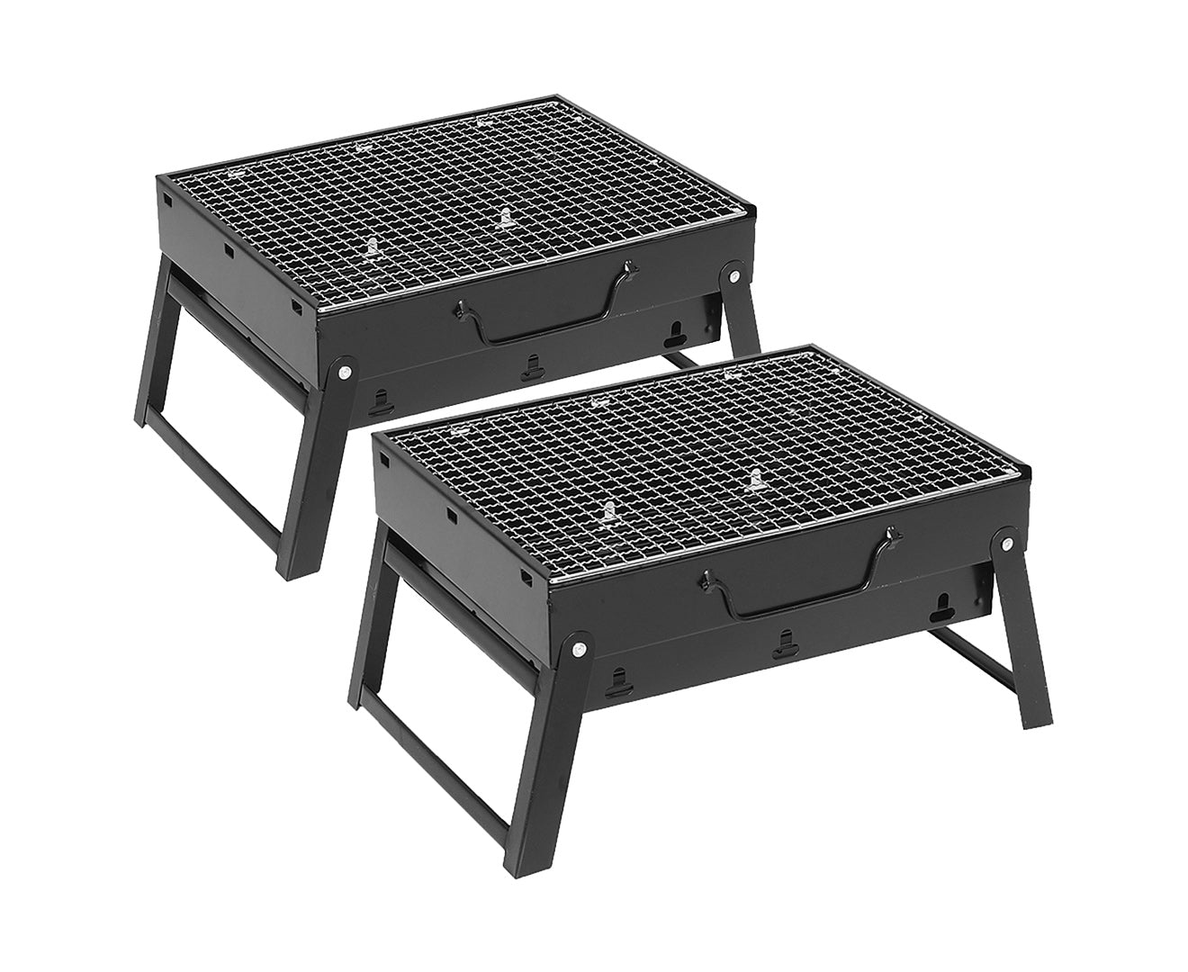 SOGA 2X Portable Mini Folding Thick Box-Type Charcoal Grill for Outdoor BBQ Camping $ 86.50