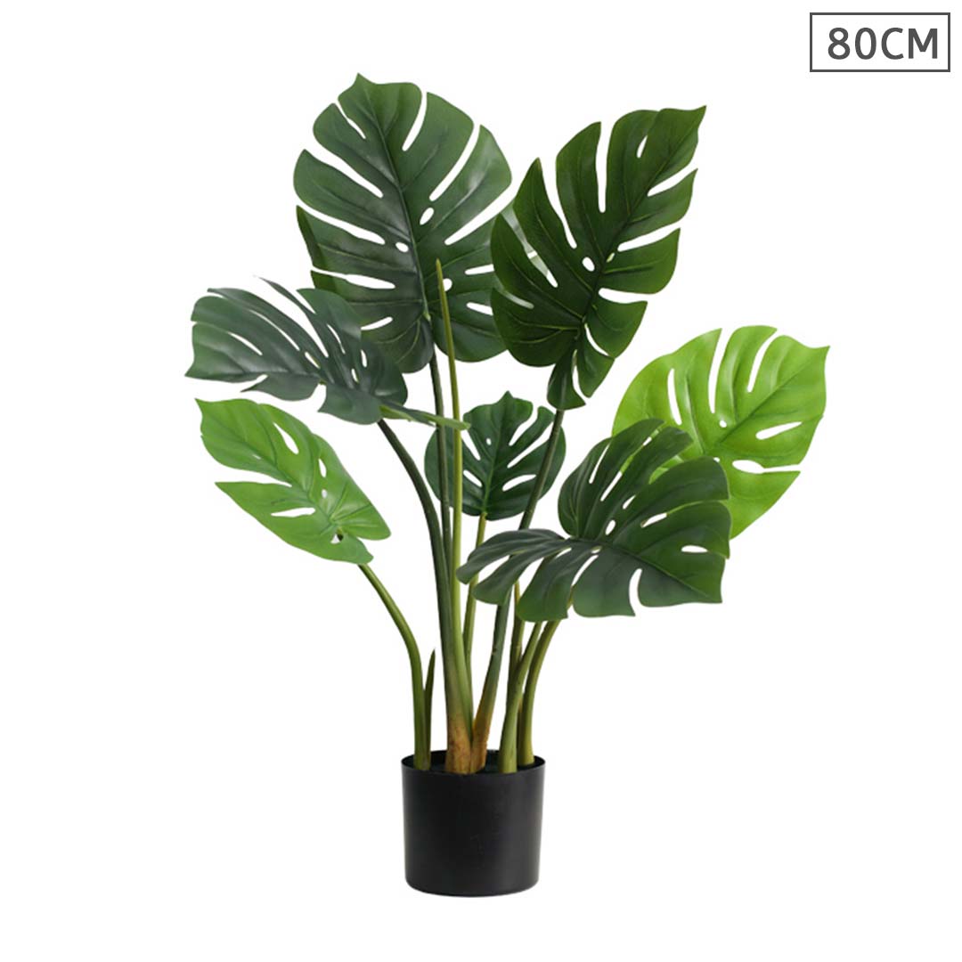 SOGA 80cm Artificial Indoor Potted Turtle Back Fake Decoration Tree Flower Pot Plant $ 88.90