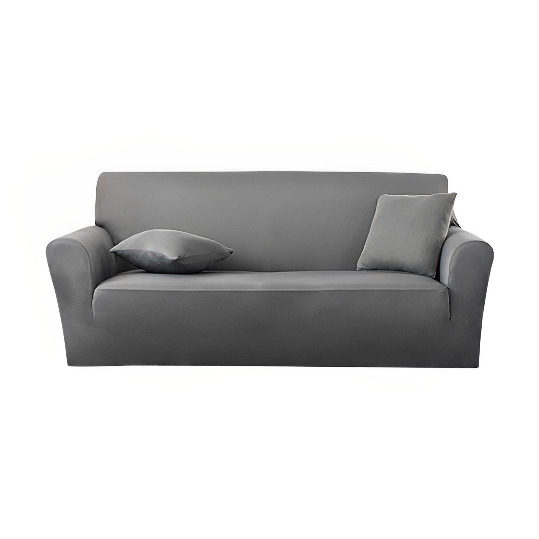 SOGA 4-Seater Grey Sofa Cover Couch Protector High Stretch Lounge Slipcover Home Decor $ 49.90