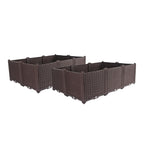 SOGA 2X 120cm Raised Planter Box Vegetable Herb Flower Outdoor Plastic Plants Garden Bed Deepen $ 323.50