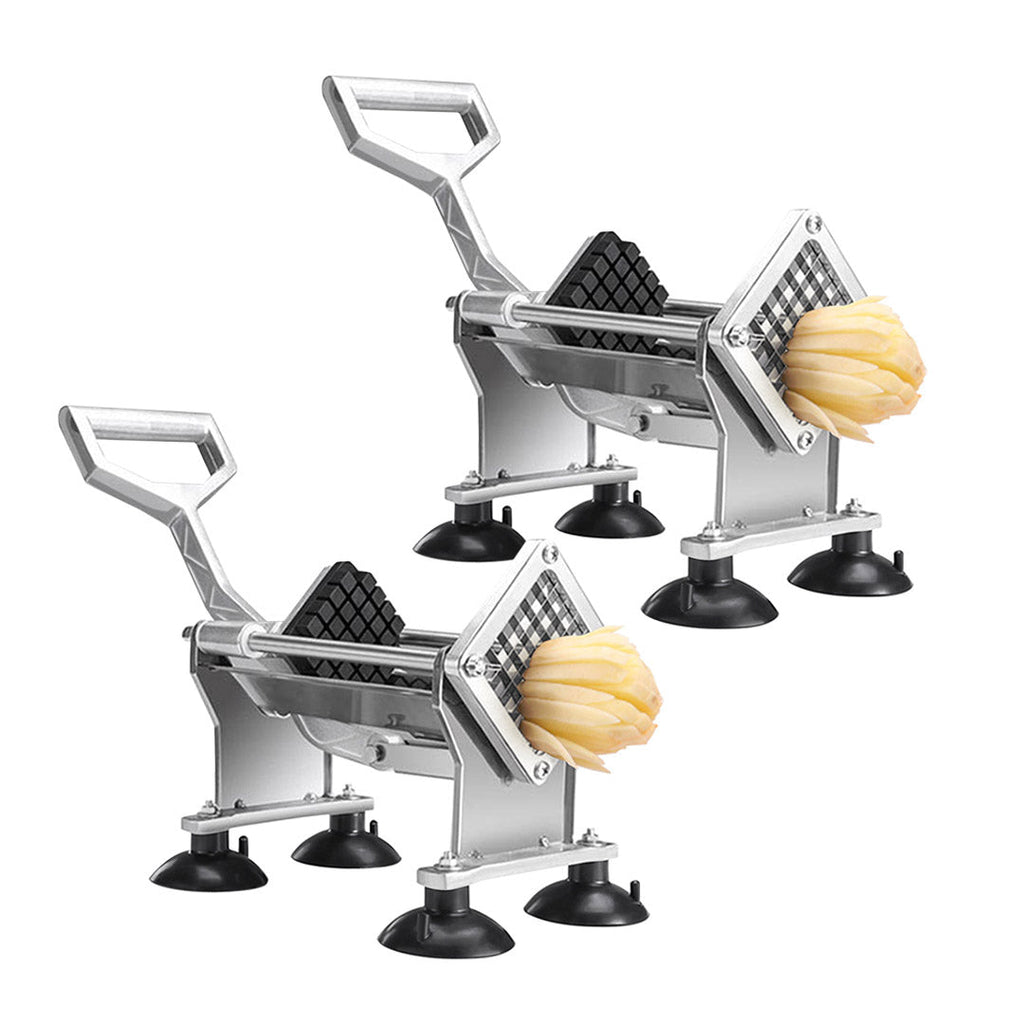 SOGA 2X Commercial Stainless Steel Potato Cutter with 3 Blades $ 344.90