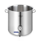 SOGA Stainless Steel No Lid Brewery Pot 98L With Beer Valve 50*50cm $ 394.50