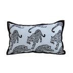 SOGA 30cm Throw Pillow White Leopard Light Luxury Lumbar Decorative Cushion for Living Room $ 52.50