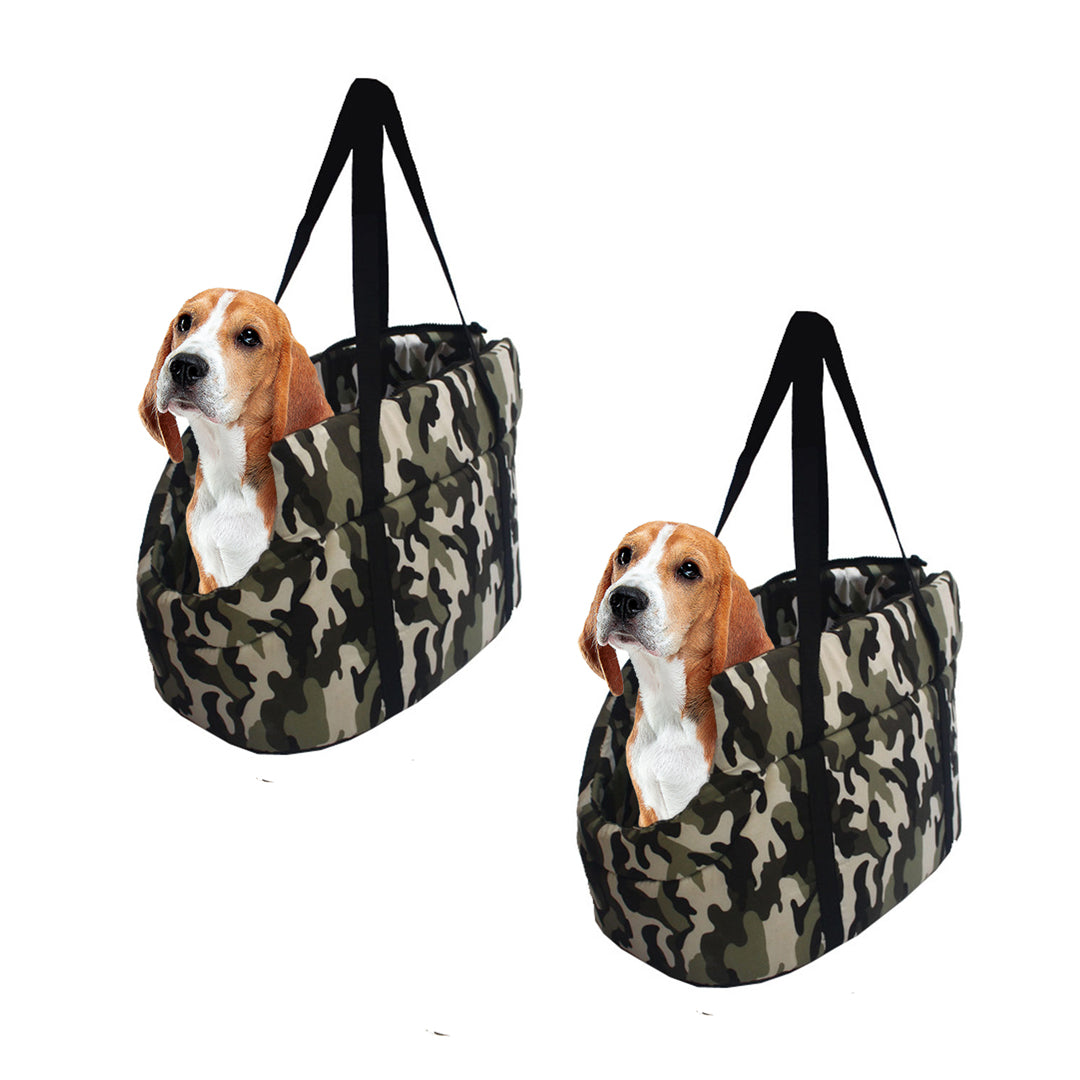 SOGA 2X Green Waterproof Pet Carrier Bag Warm Tote Pouch Breathable Mesh Dog Cat Travel Essentials $ 65.50