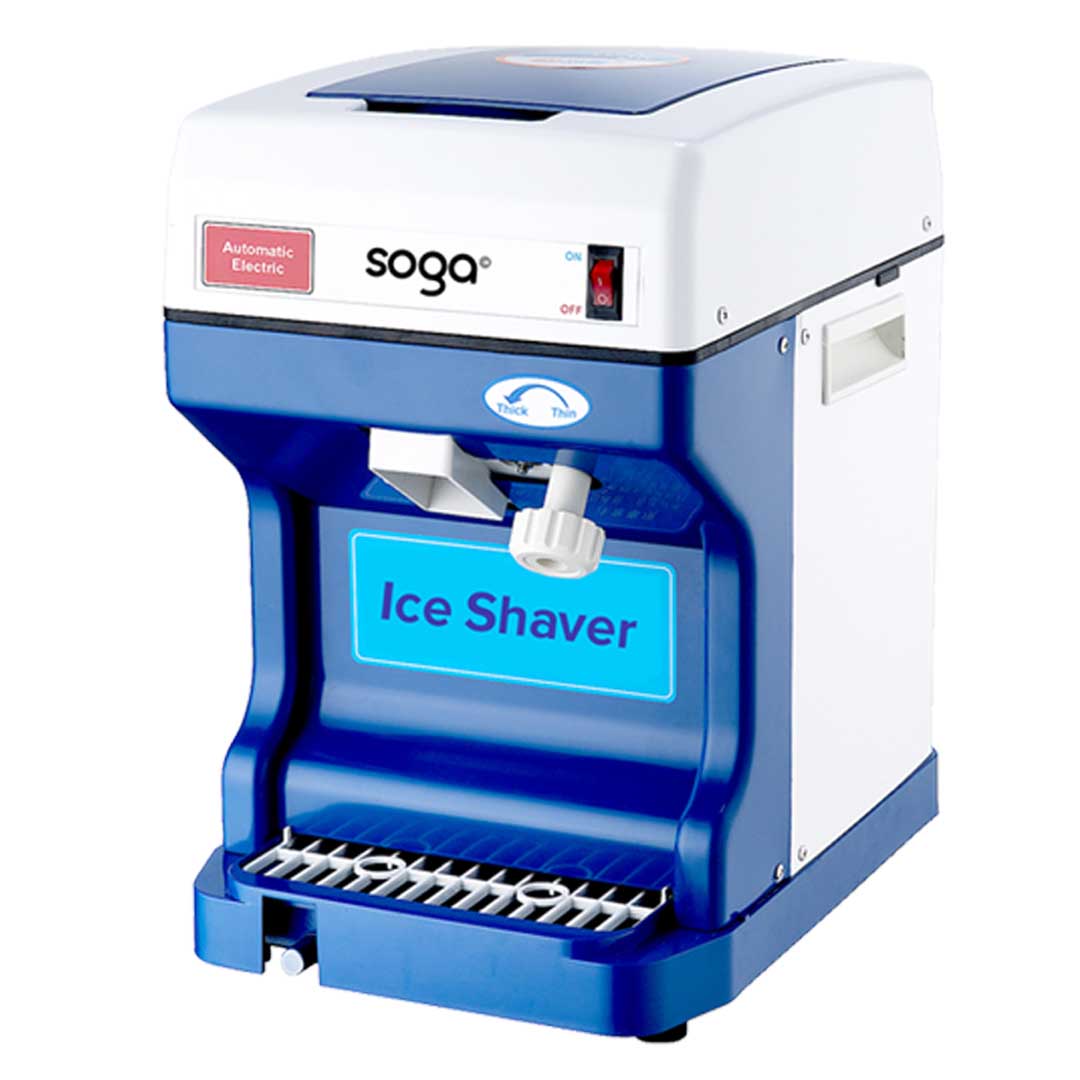 SOGA Ice Shaver Commercial Electric Stainless Steel Ice Crusher Slicer Machine 120kg/h $ 444.50