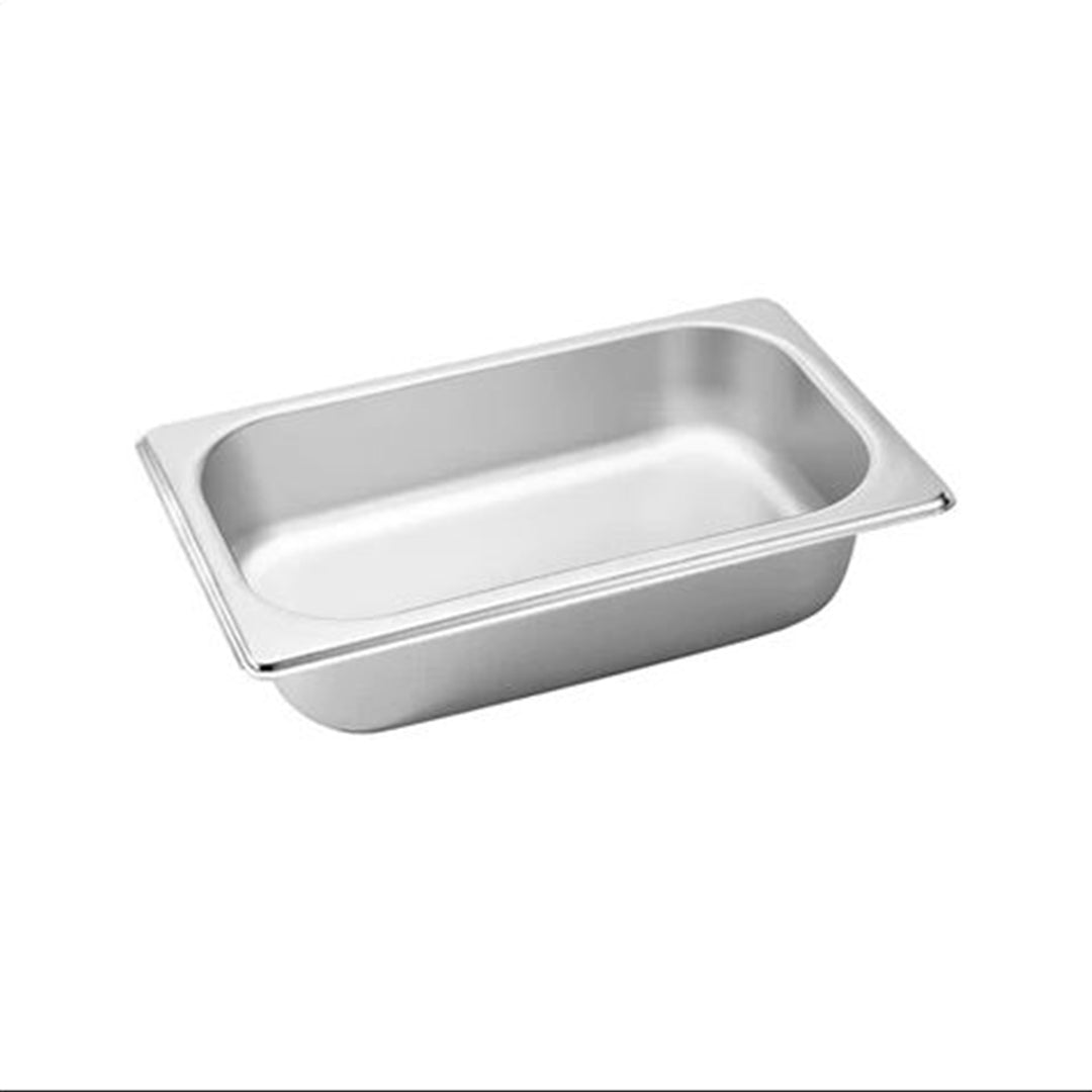 SOGA Gastronorm GN Pan Full Size 1/3 GN Pan 6.5 cm Deep Stainless Steel Tray $ 29.90
