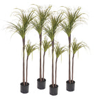 SOGA 4X 145cm Artificial Dracaena Plant Fake Potted, Simulation Tree Fake Plant Home Decor $ 616.50