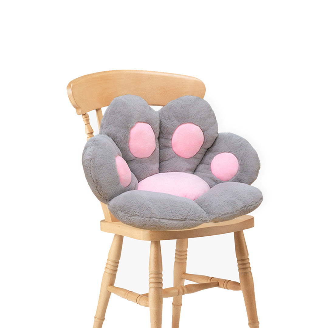 SOGA 70cm Grey Paw Shape Cushion Warm Lazy Sofa Decorative Pillow Backseat Plush Mat Home Decor $ 51.50