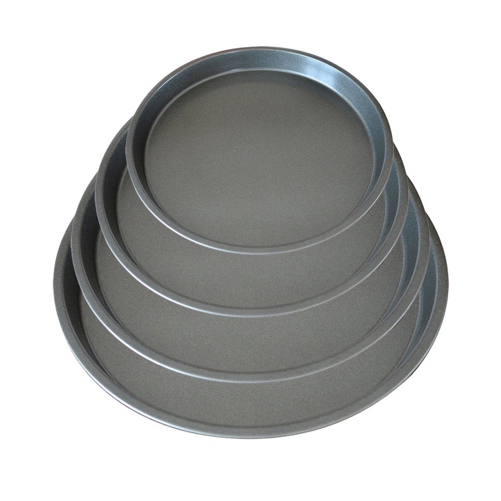 SOGA Round Black Steel Non-stick Pizza Tray Oven Baking Plate Pan Set $ 75.50