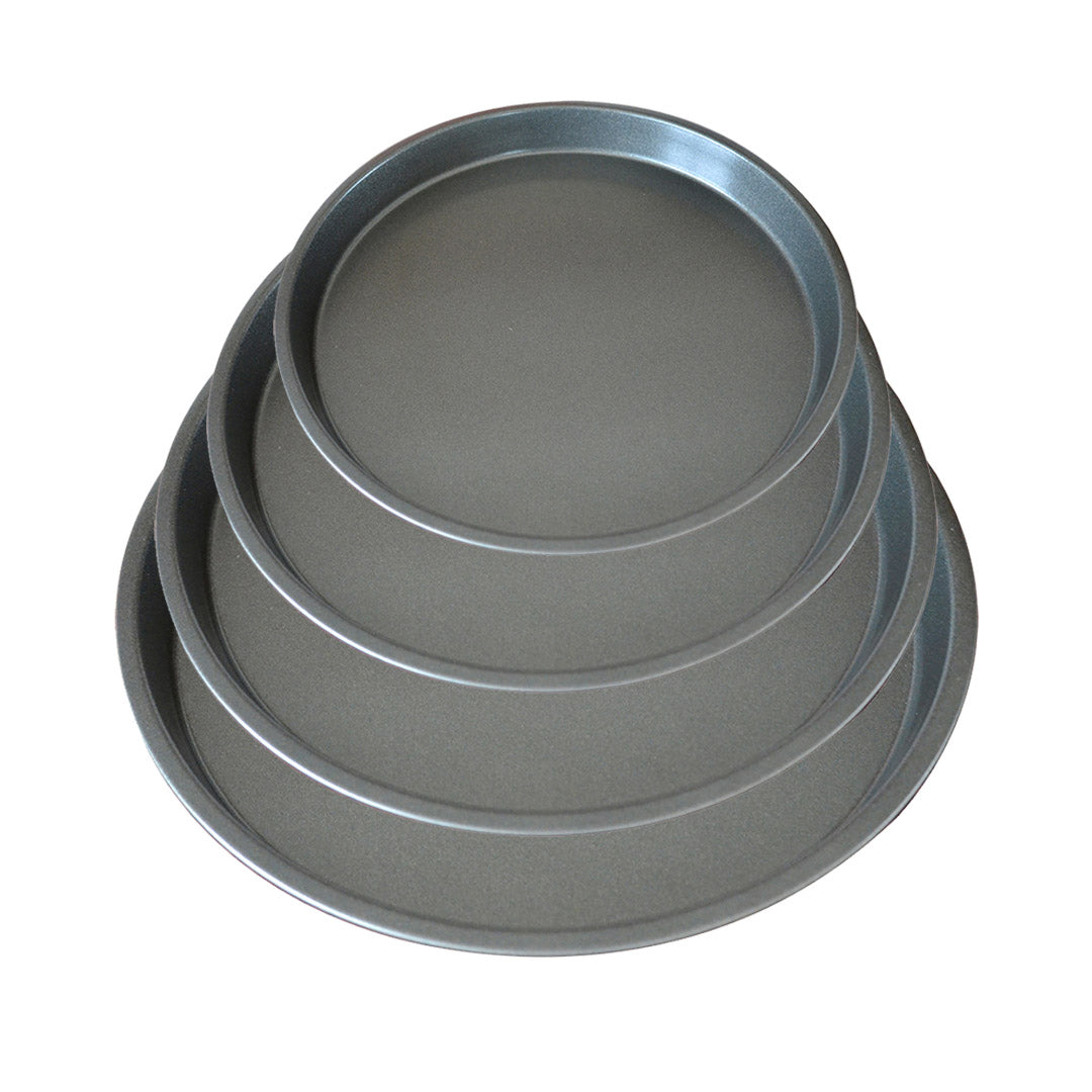 SOGA Round Black Steel Non-stick Pizza Tray Oven Baking Plate Pan Set $ 75.50