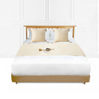 SOGA 1.5m Bed Vintage Scarf Runner Bedding Tail Pad Flag For Home Hotel Set of 3 $ 178.90