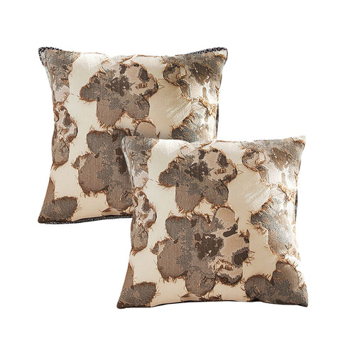 SOGA 2X 50cm Square Vintage Decorative Embroidered Floral Throw Pillow $ 129.50