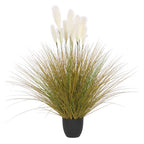 SOGA 137cm Artificial Indoor Potted Reed Bulrush Grass Tree Fake Plant Simulation Decorative $ 211.50