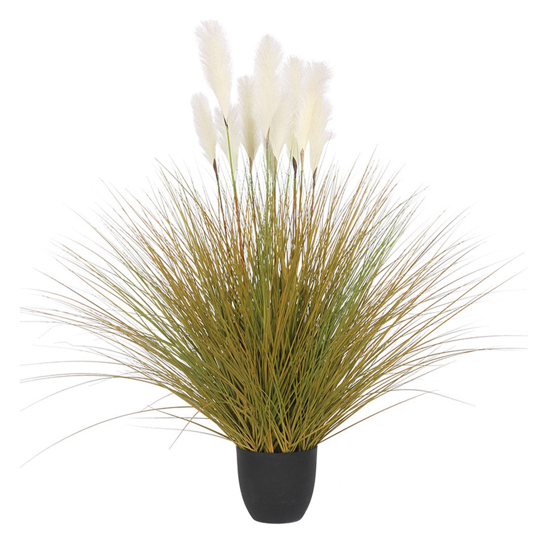 SOGA 137cm Artificial Indoor Potted Reed Bulrush Grass Tree Fake Plant Simulation Decorative $ 211.50