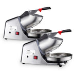 SOGA 2x 300W Electric Ice Shaver Crusher Snow Cone Smoothie Maker Ice Machine $ 237.50