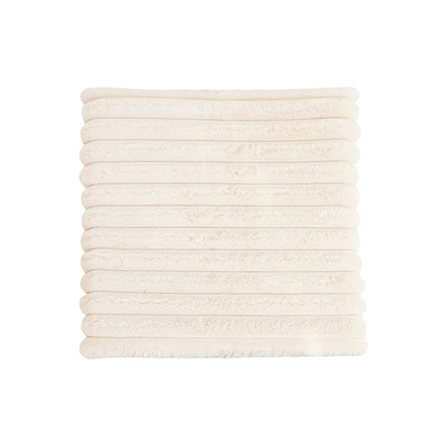 SOGA Cream Corduroy Cushion – Soft Plush Backrest for Home & Office $ 55.50