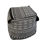 SOGA 42cm Black Premium Polyester Cotton Cushion with EPP Particle Insert Home Decor $ 129.90