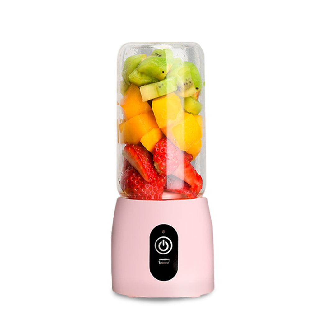 SOGA Portable Mini USB Rechargeable Handheld Juice Extractor Fruit Mixer Juicer Pink $ 47.90