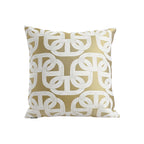 SOGA 50cm Artistic Olive Green White Geometric Pattern Throw Pillow $ 73.50