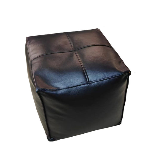 SOGA 40cm Pier Leather Pillow with EPP Insert Home Decor